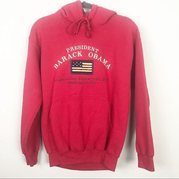 BARACK OBAMA Presidential Inauguration Hoodie S - Picture 1 of 5